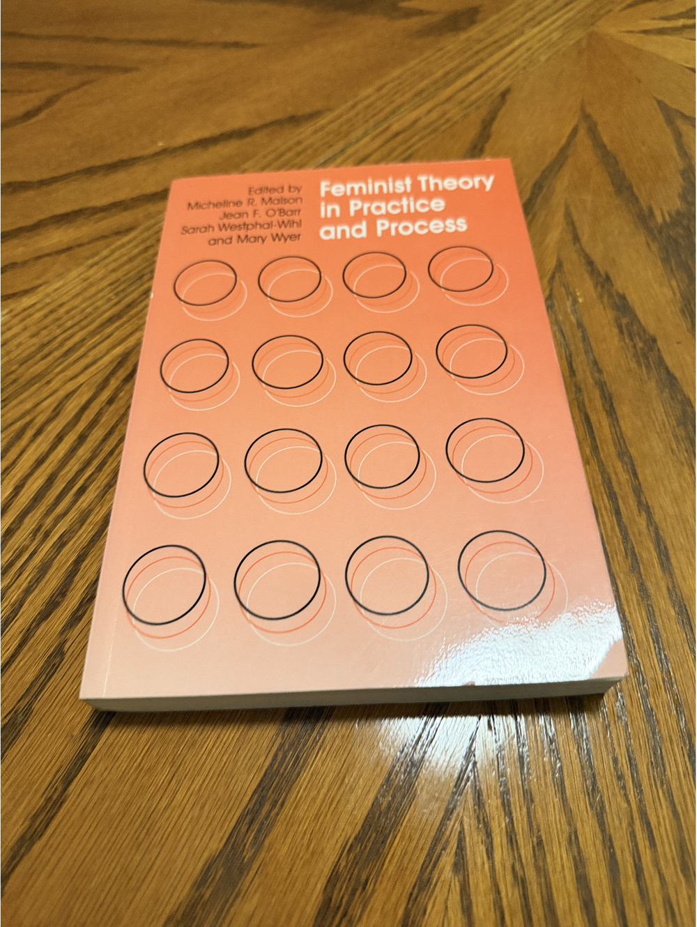 Feminist Theory in Practice and Process 1989 PB Chicago Press Signs Malson